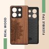 Husa Xiaomi Redmi Note 13, Maro, Lemn, KWM000020MO002C