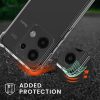Husa cu jnur Xiaomi Redmi Note 13, Transparent/Negru, Silicon, KWM000020MV001C