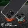 Husa Xiaomi Redmi Note 13 Pro, Transparent/Negru, Silicon, KWM000020MW001C