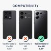 Husa Xiaomi Redmi Note 13 Pro, Transparent/Negru, Silicon, KWM000020MW001C