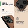 Husa Xiaomi Redmi Note 13 Pro, Maro, Lemn/Silicon, KWM000020NA001C