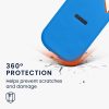 Husa de protectie Kwmobile pentru SanDisk E81 SSD, Albastru, Silicon, KWM000025FP002C