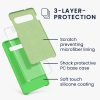 Husa Samsung Galaxy S10, Verde, Silicon, KWM000009QK054C