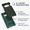 Husa Samsung Galaxy S10e, Verde, Silicon, KWM000009SG046C
