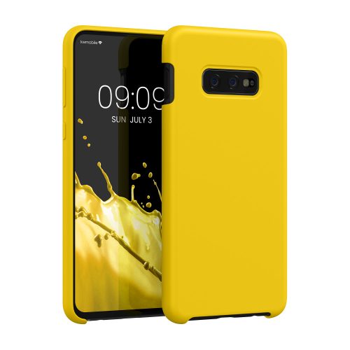 Husa Samsung Galaxy S10e, Galben, Silicon, KWM000009SG047C