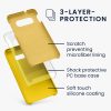 Husa Samsung Galaxy S10e, Galben, Silicon, KWM000009SG047C