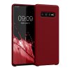Husa Samsung Galaxy S10 Plus, Rosu inchis, Silicon, KWM0000105N049C