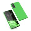 Husa Samsung Galaxy S21, Verde, Silicon, KWM000012BT075C