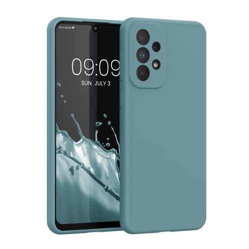 Husa Samsung Galaxy A33 5G, Verde inchis, Silicon, KWM000015GQ053C