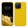 Husa Apple iPhone 14 Pro Max, Galben, Silicon, KWM000016NL038C