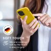 Husa Apple iPhone 14 Pro Max, Galben, Silicon, KWM000016NL038C