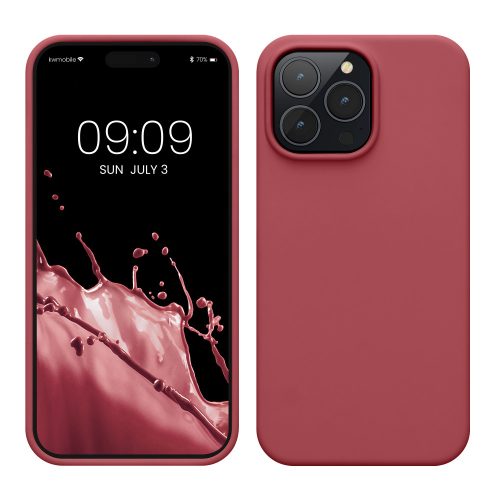 Husa Apple iPhone 14 Pro Max, Roz inchis, Silicon, KWM000016NL041C