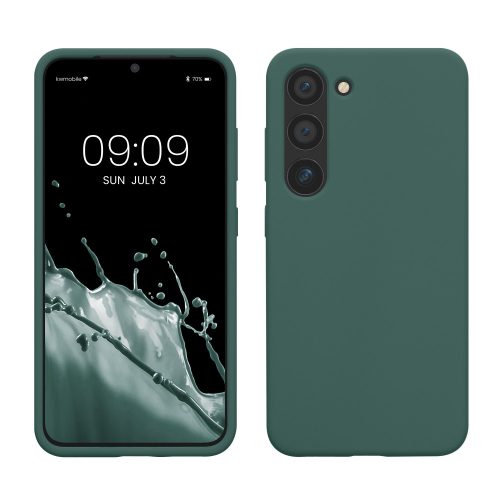 Husa Samsung Galaxy S23, Verde, Silicon, KWM000017WB046C