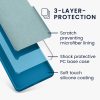 Husa Apple iPhone 15 Pro, Albastru, Silicon, KWM000020CC020C