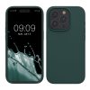 Husa Apple iPhone 15 Pro, Verde inchis, Silicon, KWM000020CC021C