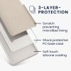 Husa Apple iPhone 15 Pro Max, Alb, Silicon, KWM000020CD015C