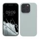 Husa Apple iPhone 15 Pro Max, Verde deschis, Silicon, KWM000020CD017C