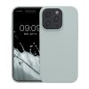 Husa Apple iPhone 15 Pro Max, Verde deschis, Silicon, KWM000020CD017C