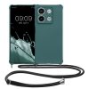 Husa cu jnur Xiaomi Redmi Note 13, Verde, Silicon, KWM000020NC001C