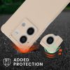 Husa cu jnur Xiaomi Redmi Note 13, Crem, Silicon, KWM000020NC002C