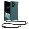 Husa cu jnur Xiaomi Redmi Note 13 Pro Plus 5G, Verde, Silicon, KWM000020ND001C