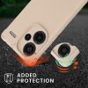 Husa cu jnur Xiaomi Redmi Note 13 Pro Plus 5G, Crem, Silicon, KWM000020ND002C