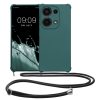 Husa cu jnur Xiaomi Redmi Note 13 Pro, Verde, Silicon, KWM000020NF001C