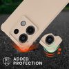 Husa cu jnur Xiaomi Redmi Note 13 Pro 5G, Crem, Silicon, KWM000020NG002C