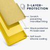 Husa Motorola Moto G84, Galben, Silicon, KWM000022NO007C