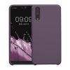 Husa Huawei P20, Mov inchis, Silicon, KWM0000094I036C