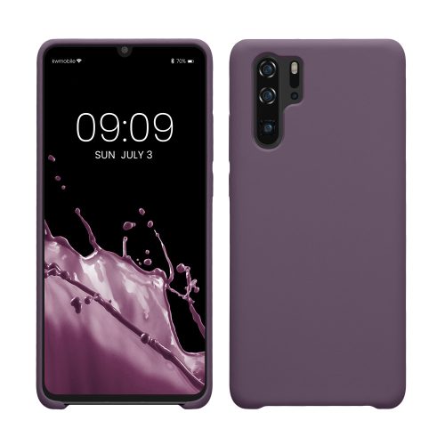 Husa Huawei P30 Pro, Mov inchis, Silicon, KWM000009MK037C