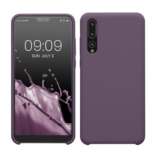 Husa Huawei P20 Pro, Mov inchis, Silicon, KWM000009QC040C