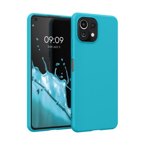 Husa Xiaomi Mi 11 Lite 5G/11 Lite 5G NE, Albastru deschis, Silicon, KWM000012TH032C