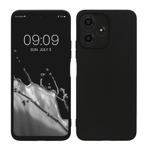 Husa Xiaomi Poco M6 Pro 5G, Negru, Silicon, KWM000020MI001C
