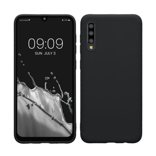 Husa Samsung Galaxy A50, Albastru inchis, Silicon, KWM000009SZ021C