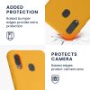 Husa Samsung Galaxy A40, Galben, Silicon, KWM000009ZX031C
