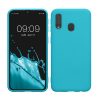 Husa Samsung Galaxy A40, Albastru deschis, Silicon, KWM000009ZX034C