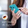 Husa Samsung Galaxy A40, Albastru deschis, Silicon, KWM000009ZX034C