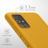 Husa Samsung Galaxy A51, Galben, Silicon, KWM000010YZ049C