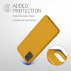 Husa Samsung Galaxy A51, Galben, Silicon, KWM000010YZ049C