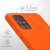 Husa Samsung Galaxy A51, Portocaliu, Silicon, KWM000010YZ050C