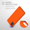 Husa Samsung Galaxy A51, Portocaliu, Silicon, KWM000010YZ050C