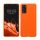 Husa Samsung Galaxy S20 FE, Portocaliu, Silicon, KWM0000121L061C
