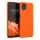 Husa Samsung Galaxy A12, Portocaliu, Silicon, KWM000012BL058C