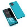 Husa Samsung Galaxy A12, Albastru deschis, Silicon, KWM000012BL060C