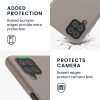 Husa Samsung Galaxy A12, Bej, Silicon, KWM000012BL061C