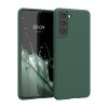 Husa Samsung Galaxy S21, Verde, Silicon, KWM000012BS038C