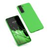 Husa Samsung Galaxy S21, Verde, Silicon, KWM000012BS039C