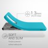 Husa Samsung Galaxy S21, Albastru deschis, Silicon, KWM000012BS041C