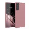 Husa Samsung Galaxy S21, Roz deschis, Silicon, KWM000012BS042C